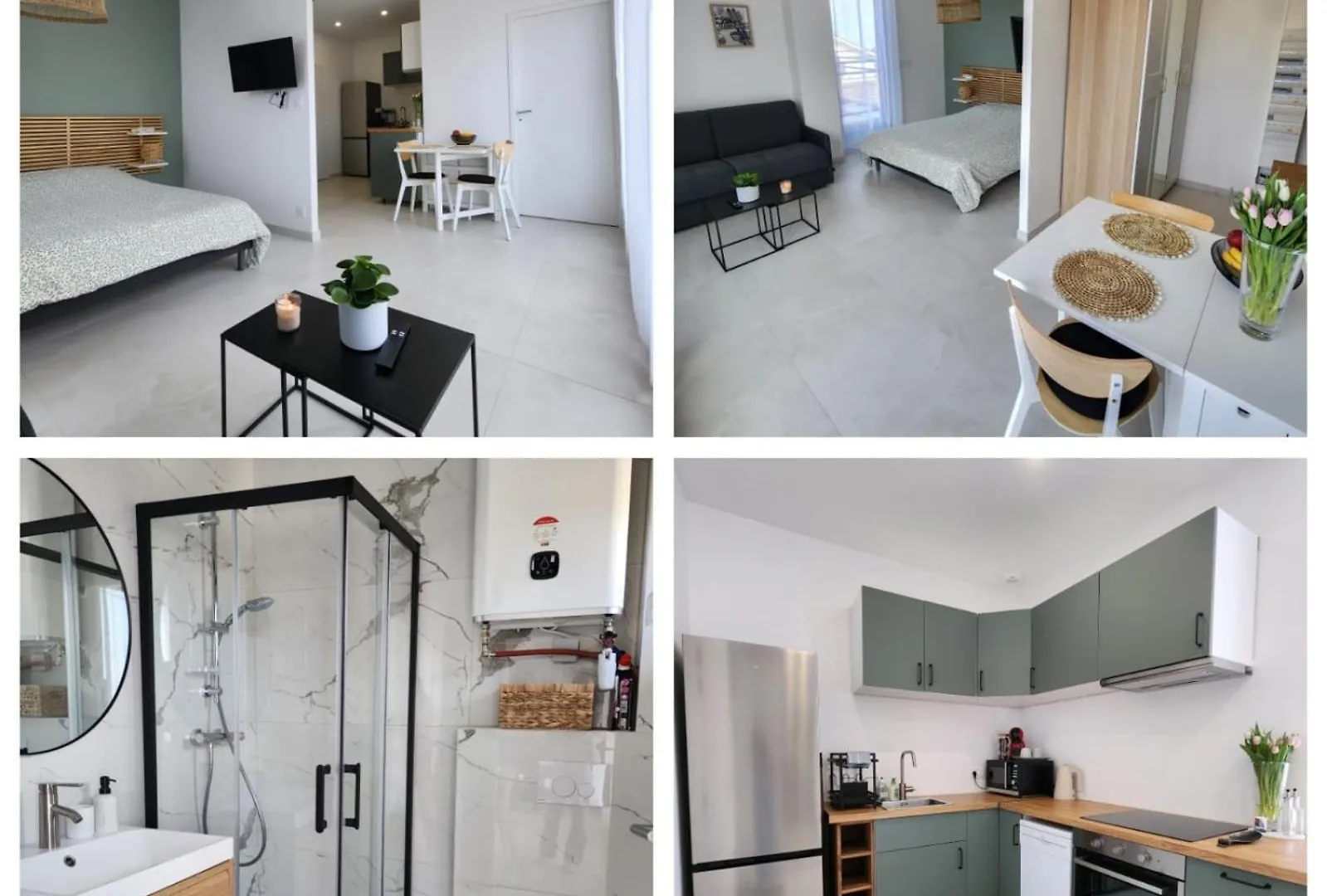 Apartment Studio Lumineux Avec Grande Terrasse Et Vue Lac, Parking Prive Lugrin